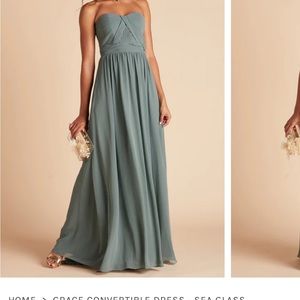 GRACE CONVERTIBLE DRESS - Seaglass